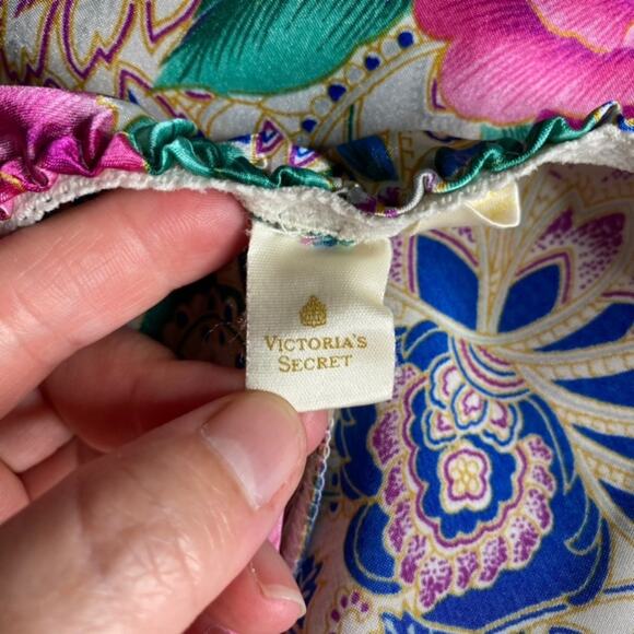 Vintage Victoria’s Secret Floral High Cut Panties size Small - Picture 8 of 10